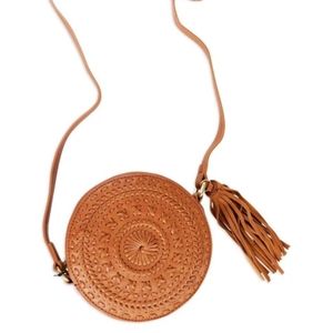 Like New Street Level Crossbody Bag Tassel Purse